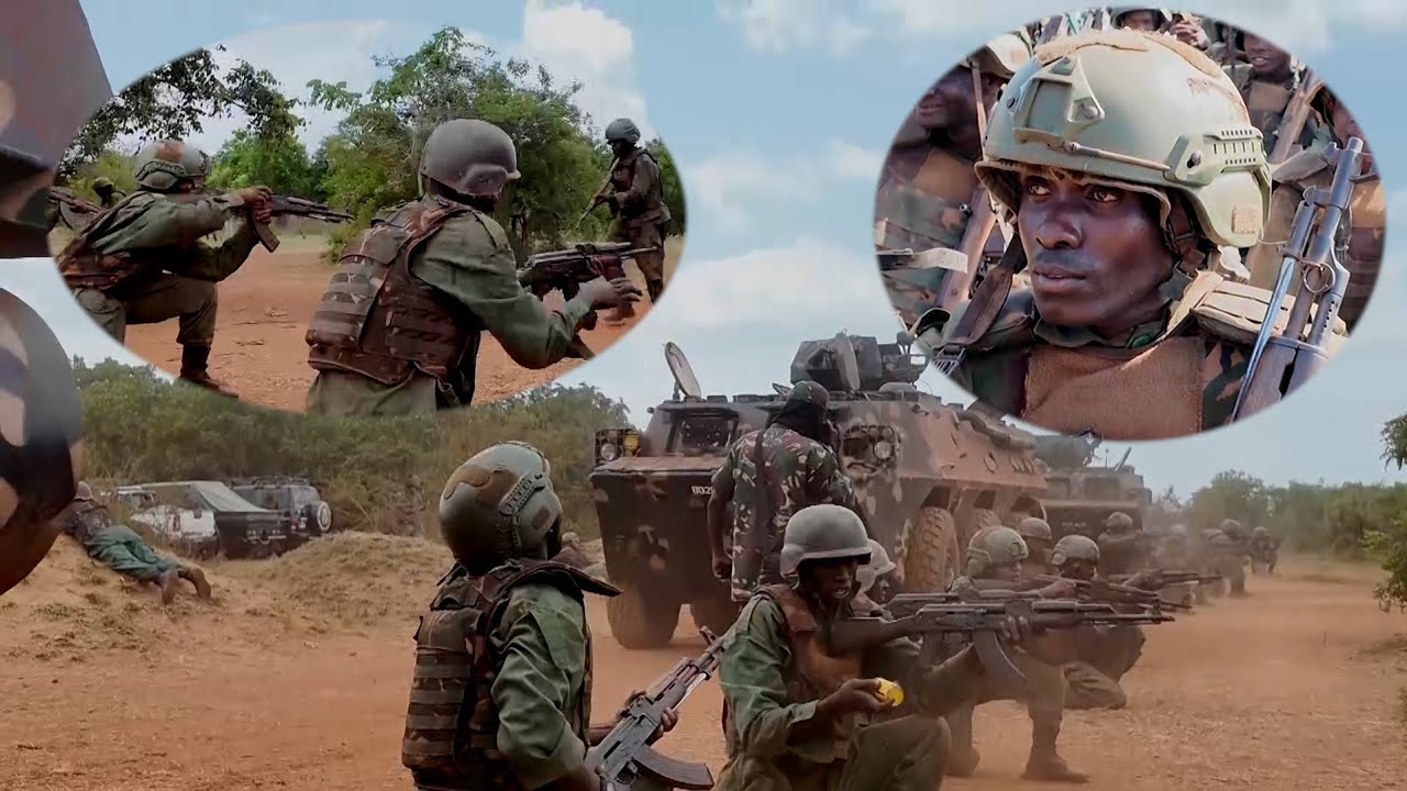 HAYA NDIO MAZOEZI YA KIVITA YA JESHI LA TANZANIA MABOMU YALIPULIWA