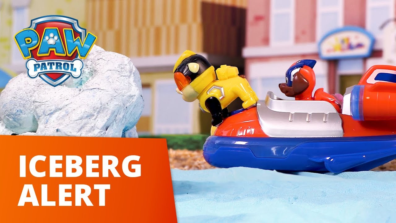 PAW Patrol Iceberg Alert Mighty Pups Toy Pretend Play Rescue For