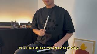 Air Drums! 🥁 This Futuristic Gadget Lets You Play Music Anywhere!
