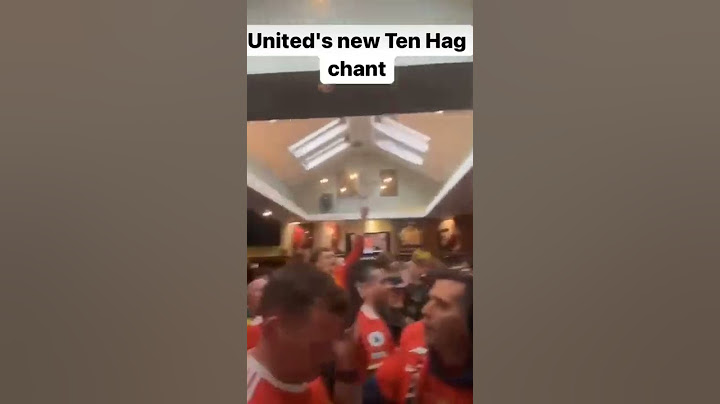 Manchester United fans come up with new Erik Ten Hag Chant #manchesterunited #premierleague #chant