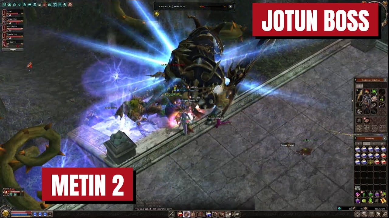 Defeating Jotun Boss in Metin 2 UK - Unexpected Tips
