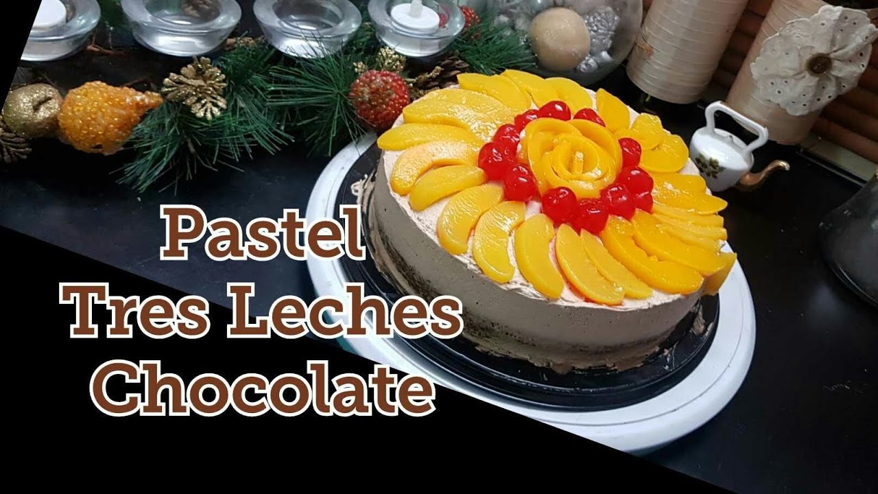 Pastel Tres Leches de Chocolate 🎂🍫 Paso a Paso CON LUDDYS