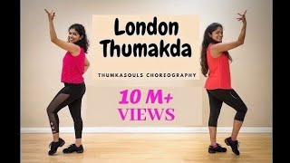 London Thumakda | Queen | Easy Dance Steps | Thumka Souls Choreography Resimi