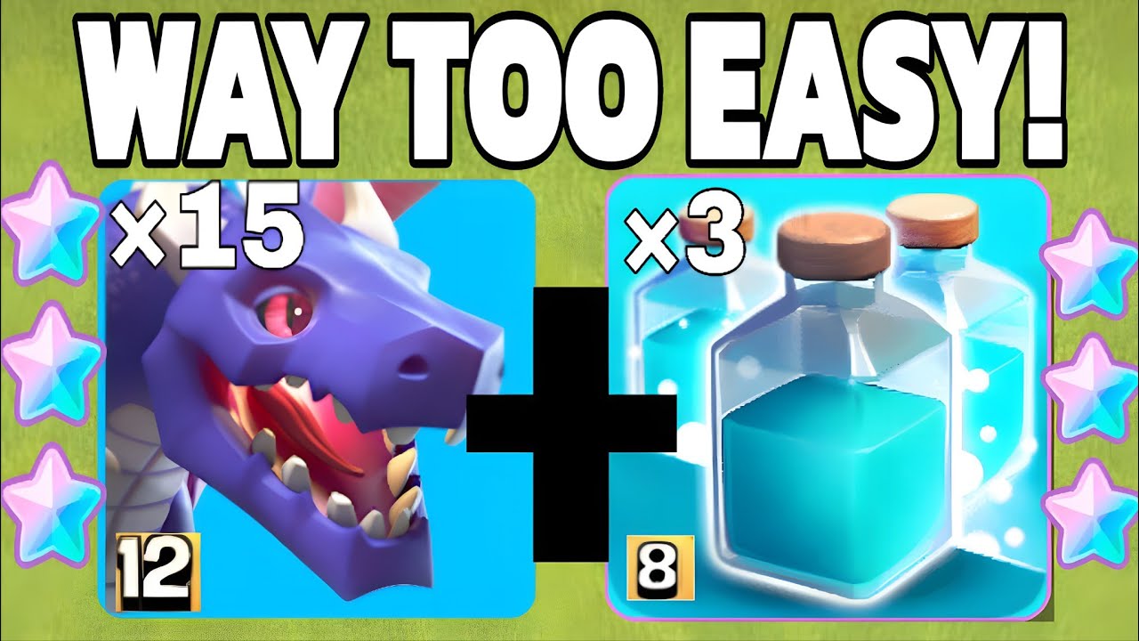 🐉🔥 “BEST Dragon Attack Strategy in Clash of Clans (Easy 3 Stars!)”