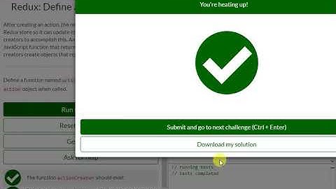 FCC: Redux: Define an Action Creator (4)
