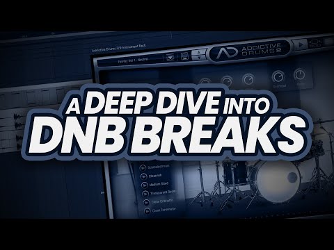 Making DNB Drum Breaks in Addictive Drums (full unedited session)