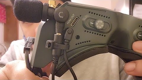 HDzero Goggles External mic test indoor and outdoor windy environment