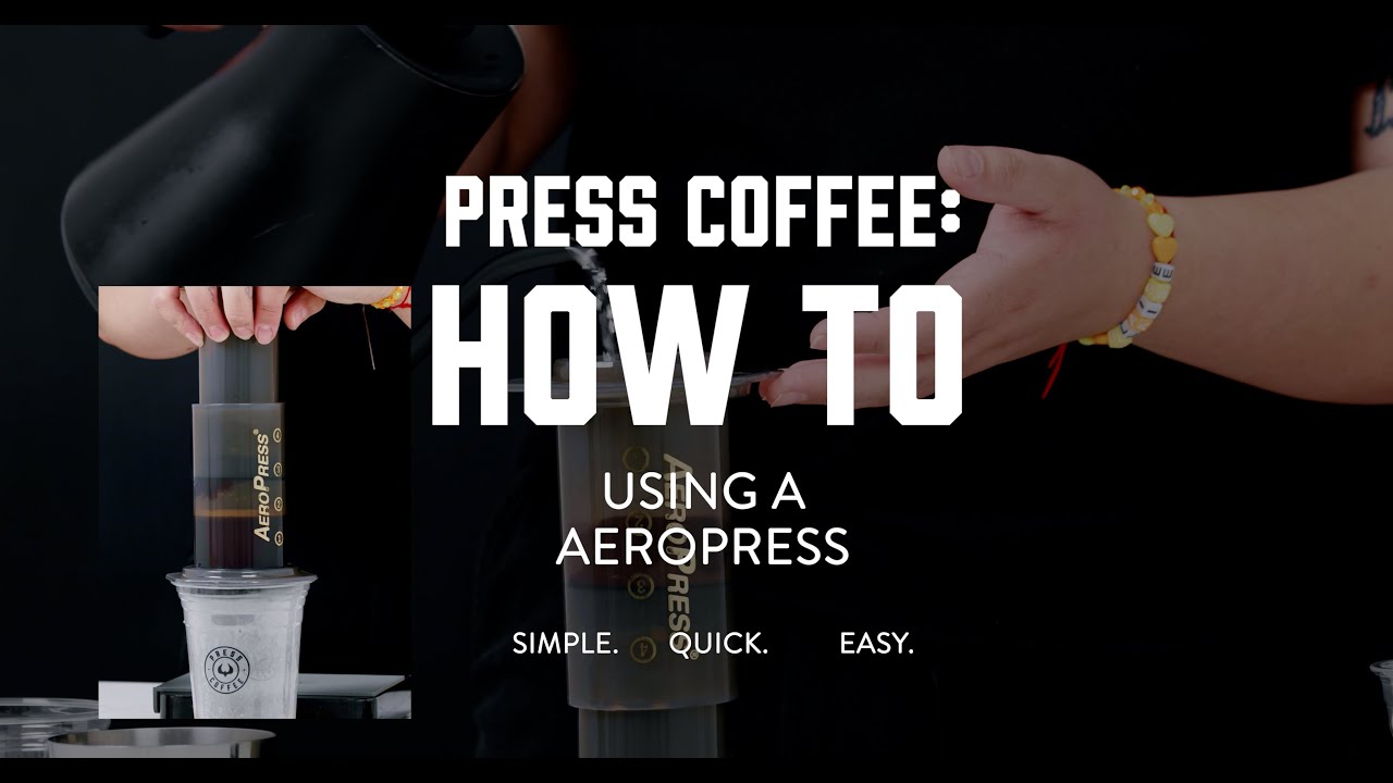 How To: Brew AeroPress | Press Coffee Roasters - YouTube