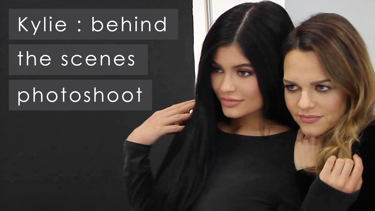 Behind The Scenes Photoshoot with Kylie Jenner YouTube