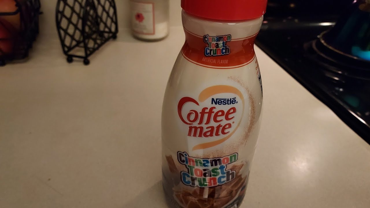 Coffee Mate Cinnamon Toast Crunch Coffee Creamer Sip N Review ( 2nd Time Review) YouTube