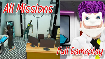 Smiling X Corp All Missions Full Gameplay