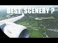 Xplane 11 4k  realistic ryanair 737 landing in gatwick  orbx for xplane