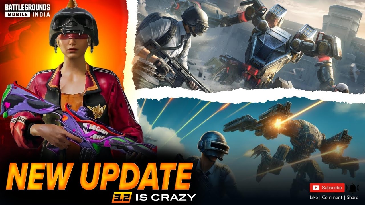 New Update 3.2 Is Crazy ️‍🔥 / Bgmi Clutches Gameplay Pubg Mobile Rush ...