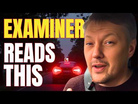 Driving Test Examiner: What They Notice About You INSTANTLY