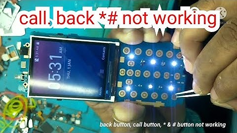 Jio Phone F30C Kaypad Problem &  Solution