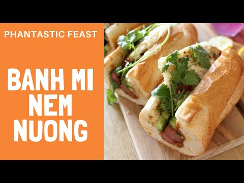 Video Banh Mi Nem Nuong or Vietnamese Cured Pork Sandwiches... - youtube