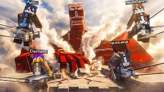 Simulasi Attack On Titan Minecraft ... (Salah 1 Dari KITA TITAN)