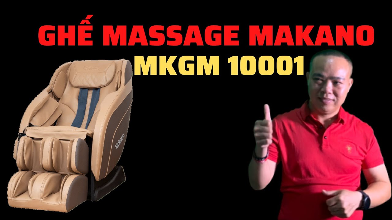 massage quê hương tân an New Update Tận hưởng cuộc sống - ghế massage Makano MKGM - 10001