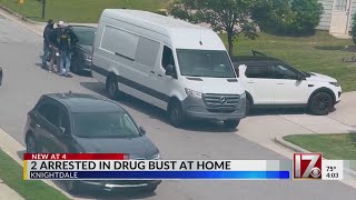2 arrested in drug bust at home in Knightdale