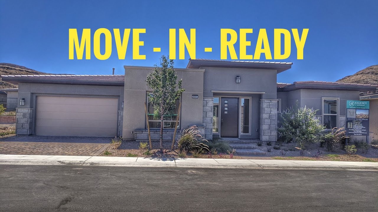 Homes For Sale Las Vegas Summerlin MOVE IN READY - Toll Brothers - Regency - Marlette Desert Prairie