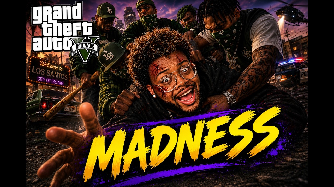 I RAN OVER A G🚨NG MEMBER AND P💸ID THE PRICE!!| GTA V MADNESS