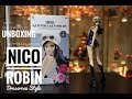 Unboxing glitter  glamour nico robin dressrosa style figure