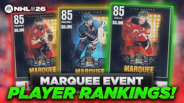 THE BEST MARQUEE NHL 26 HUT CARDS!