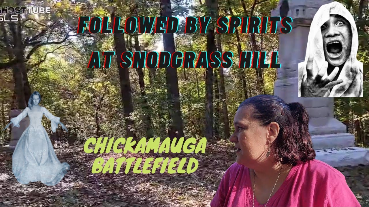 Затем вас ждут выступления в Снодграсс-Хилл / на поле битвы при Чикамауге / в этих лесах обитают ...