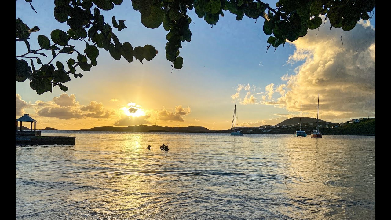 Puestas de sol en Secret Harbor, USVI