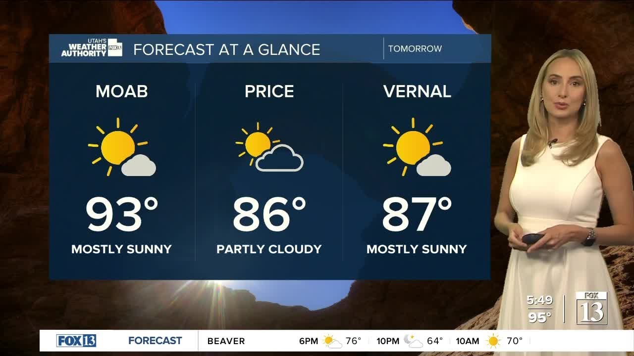 Utah's Weather Authority Friday, August 26 evening forecast YouTube