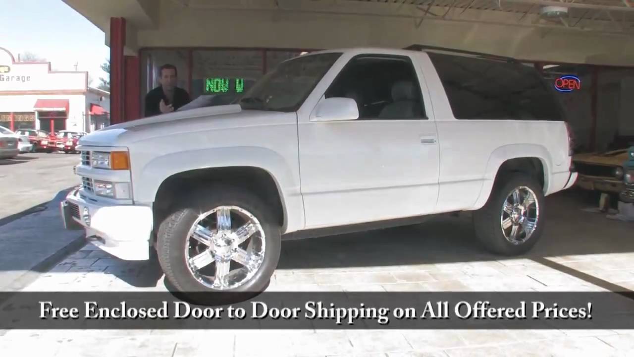 Chevy Tahoe 2dr 95-99 Front PreCut Tint-Any Shade