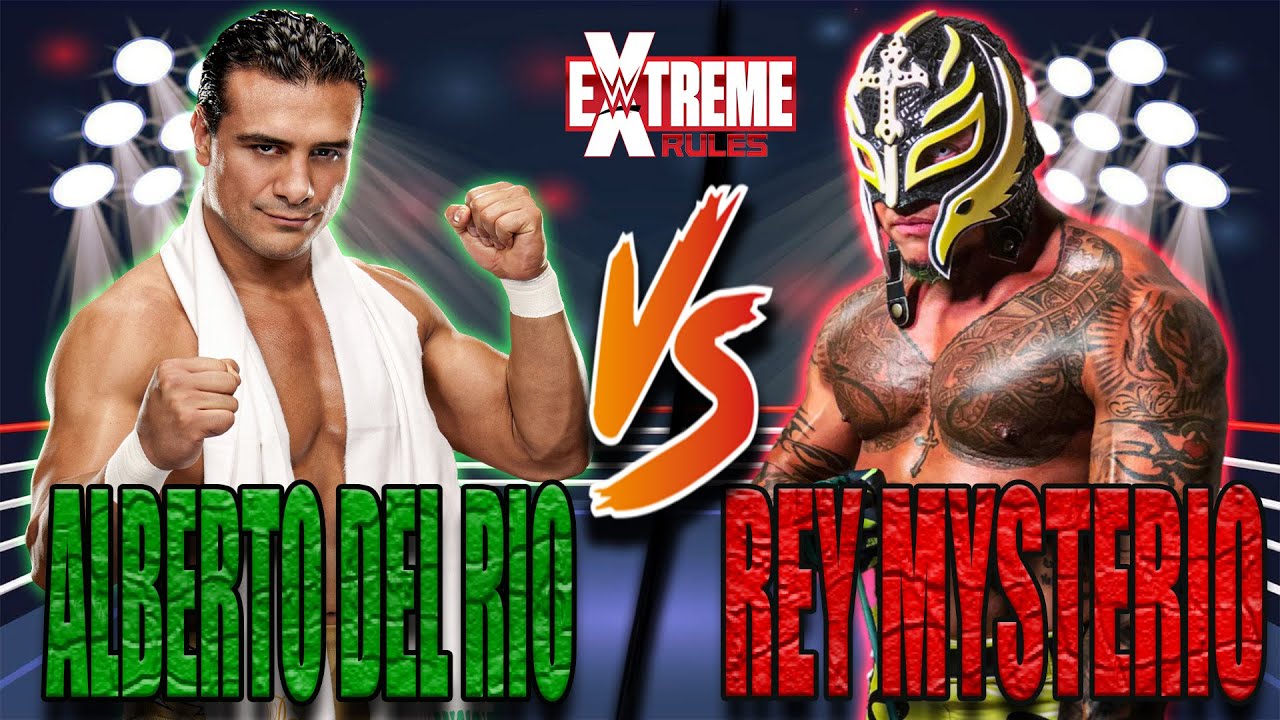 ALBERTO DEL RÍO🏆VS REY MYSTERIO 🦅- 🇲🇽🔥EL 619 NO PUDO CON ALBERTO DEL ...
