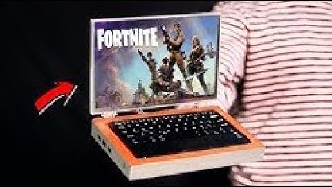 Amazing DIY Mini Laptop