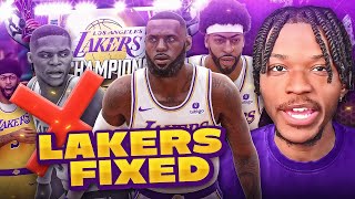 I Fixed The Los Angeles Lakers... AGAIN | NBA 2K23