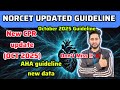 CPR NEW UPDATE 2025 | New Data | AHA Guideline | NORCET 10
