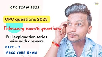 CPC exam 2025 ll February month question ll Part 2 #cpc #cpcexam #medicalcoding #cpt #icd #aapc