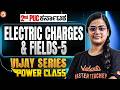 Electric Charges & Fields – Part 5 ⚡🔥 | VIJAY Series 🚀 | 2nd PUC 2027 Physics | Ankita Ma’am