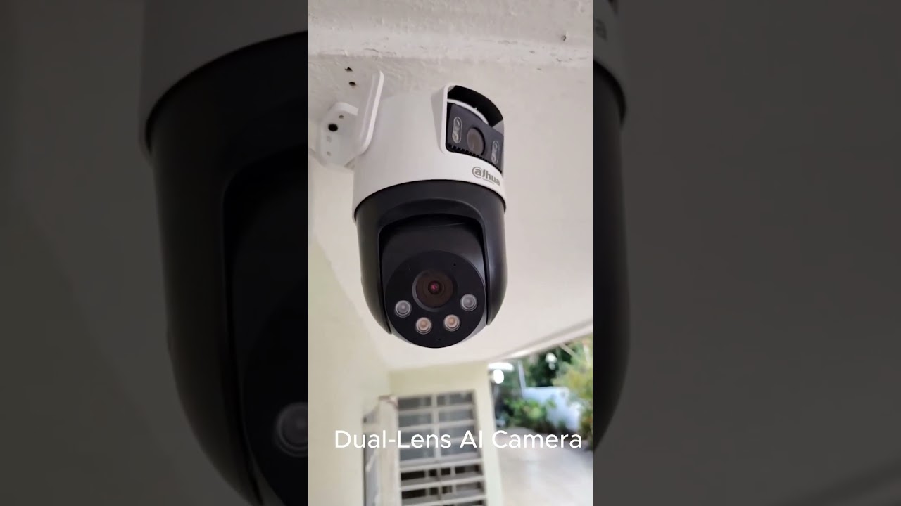 Dahua 5+5MP Dual-Lens Wi-Fi PT Camera with Auto Tracking, AI Detection & Alarm Alerts