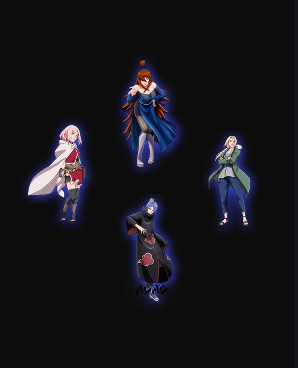 Strongest kunoichis in naruto #naruto #anime #sakura #tsunade #kunoichi #narutoshippuden #konan