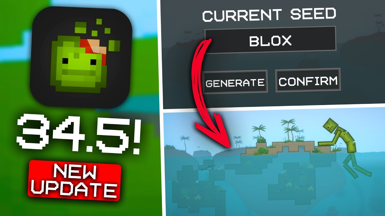 NEW SECRET SEEDS in the NEW UPDATE 34.5 in Melon Playground - YouTube