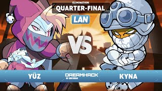 Yüz vs Kyna - Elimination Quarter-Final - Dreamhack San Diego 2023 - LAN 1v1