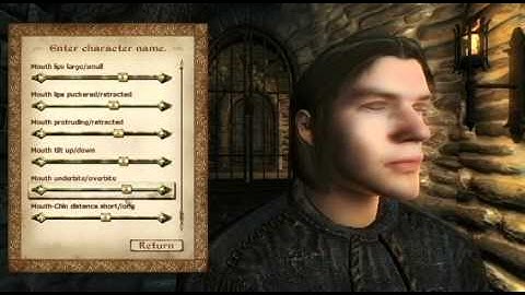 Oblivion Walkthrough /w Sgtcbb part 1 - Intro and character creation