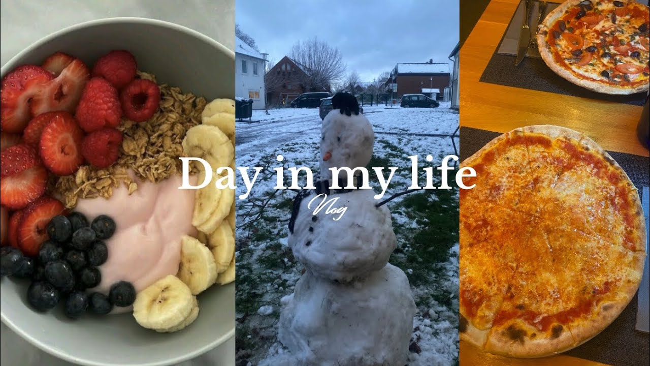 Daily Vlog 🇩🇪🛍️❄️ || يوم من حياتي 