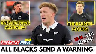 🚨50–19 Shock! All Blacks Send a Powerful Warning to the Wallabies#allblacks  #wallabies  #rugbynews
