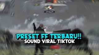 PRESET FF TERBARU||KALO CUPU GAUSAH MAIN BAPALU SURUH MAIN🔥😎