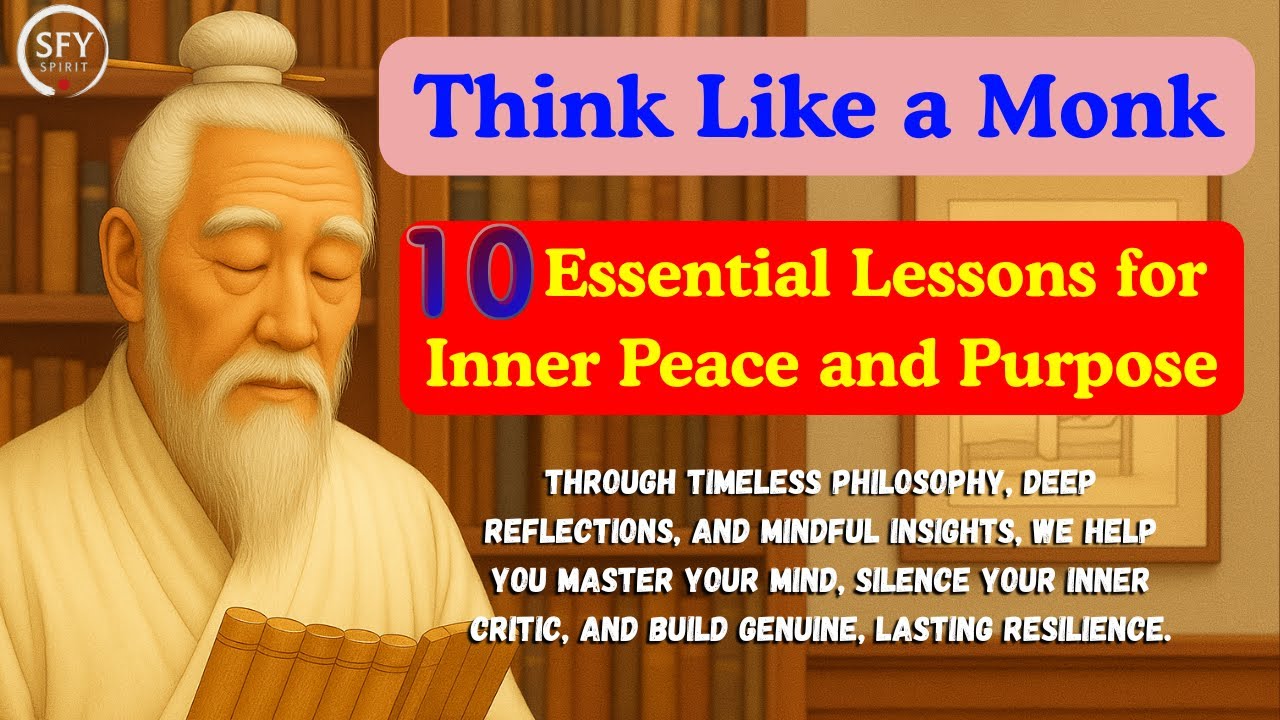 Think Like a Monk: 10 Essential Lessons for Inner Peace and Purpose