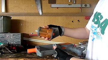 nerf maverick; barrel drop