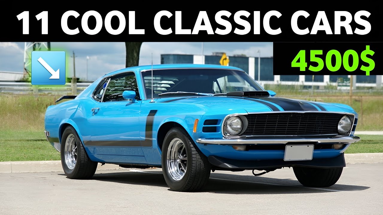 Unleash Your Inner Gearhead Amazing Classic Cars For Sale Under 15000