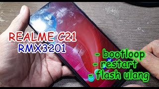 Cara Flash Realme C21 Rmx3201 Gagal Update, Restart Terus