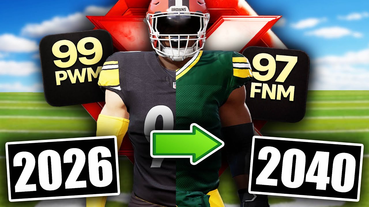 Following The Career of The Best Edge Rusher Ever! Madden 26 Franchise